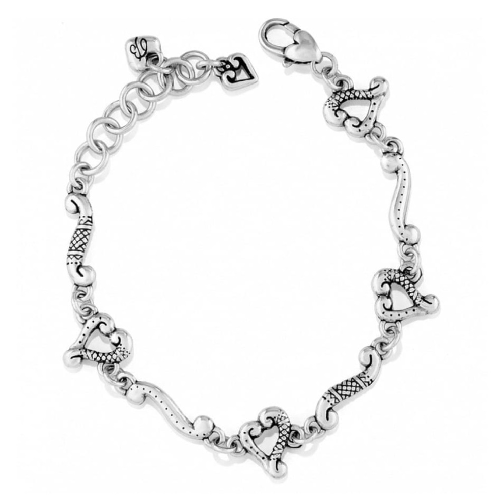 Tuscan Etched Heart Bracelet